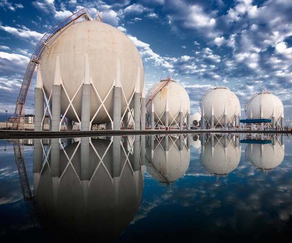 Petroleum area Storage Tanks port