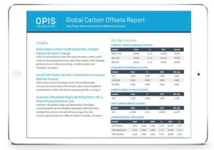 OPIS Global Carbon Offsets Report