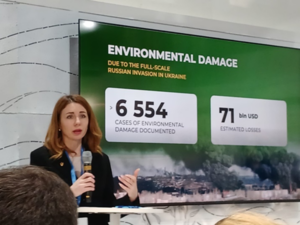 Svitlana Grinchuk, Ukraine’s Minister of Environment